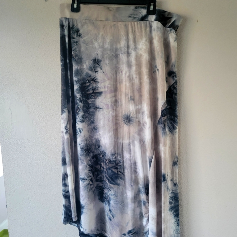 Stunning artistic, bohemian ankle length skirt assemetric
